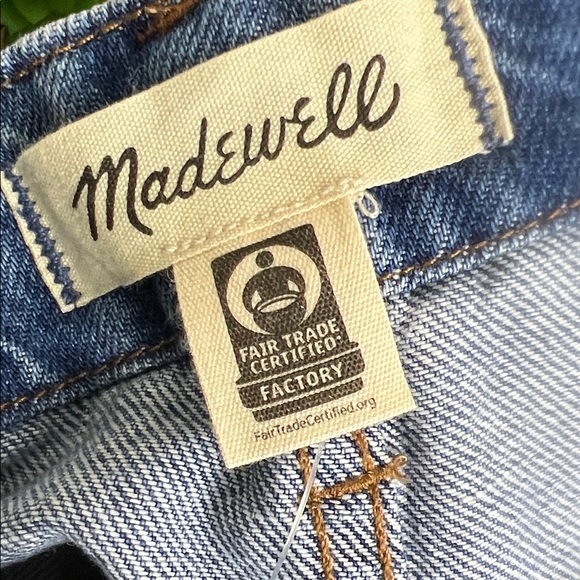 NWT Madewell Wide Sweep Trouser Jeans Medium Wide Leg 23 Petite - Picture 5 of 9